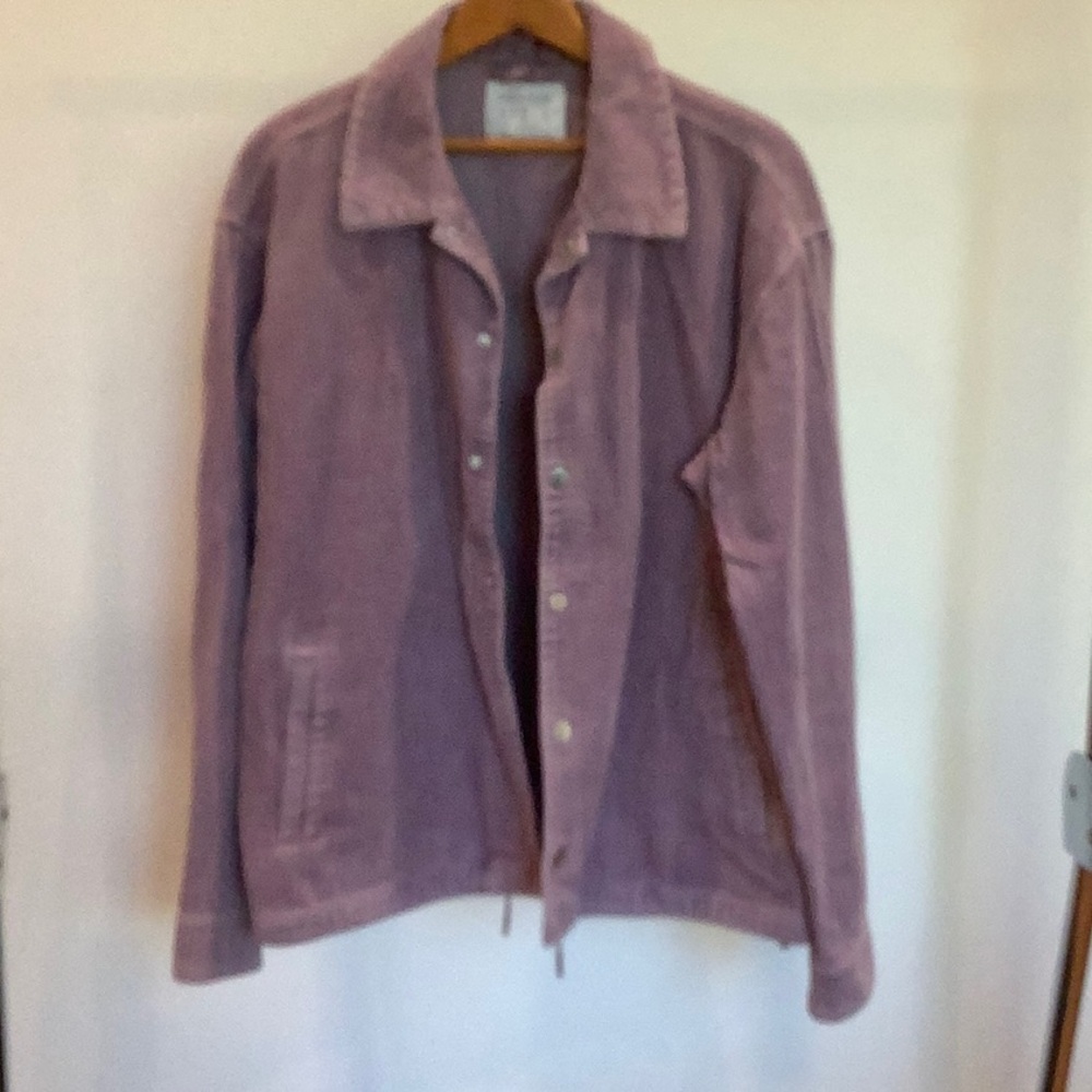Men's Urban Outfitters lavender corduroy jacket, Size Medium